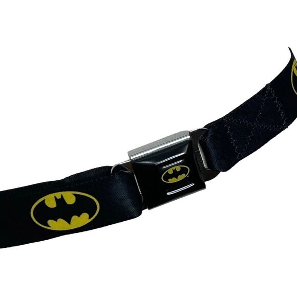 Buckle-Down Batman Seatbelt Buckle Unisex Belt - Picture 3 of 7